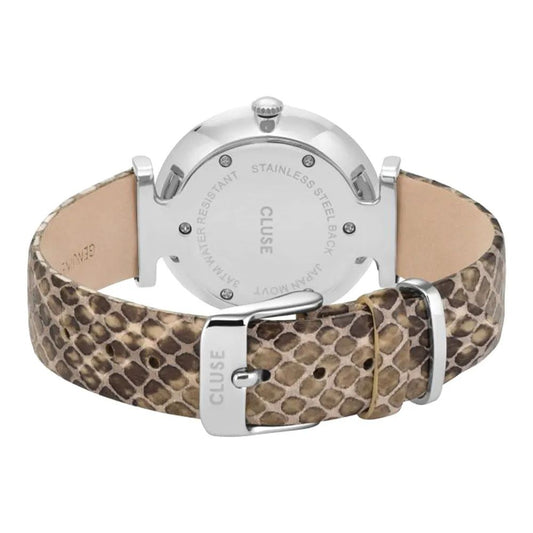 Cluse Beige Leather Watch $190.00 Cluse Luzworld