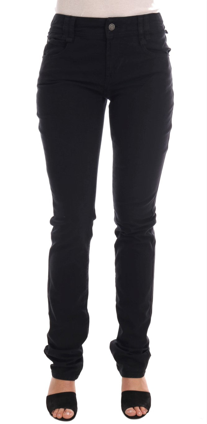 John Galliano Black Cotton Denim Stretch Regular Fit Jeans $927.00 John Galliano Luzworld