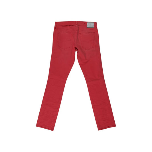 Guess Red Cotton Jeans & Pant $228.00 Guess Luzworld