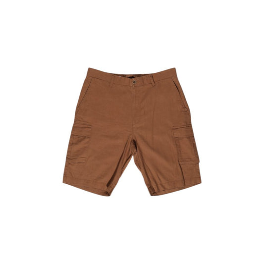 Hamaki-Ho Brown Linen Bermuda $141.00 Hamaki-Ho Luzworld