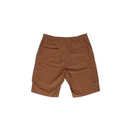 Hamaki-Ho Brown Linen Bermuda $141.00 Hamaki-Ho Luzworld