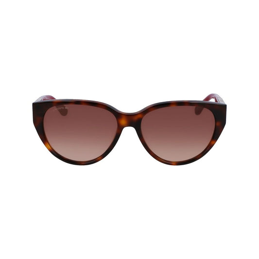 Lacoste Brown Acetate Sunglasses $259.00 Lacoste Luzworld