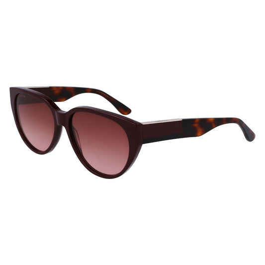 Lacoste Red Acetate Sunglasses $259.00 Lacoste Luzworld