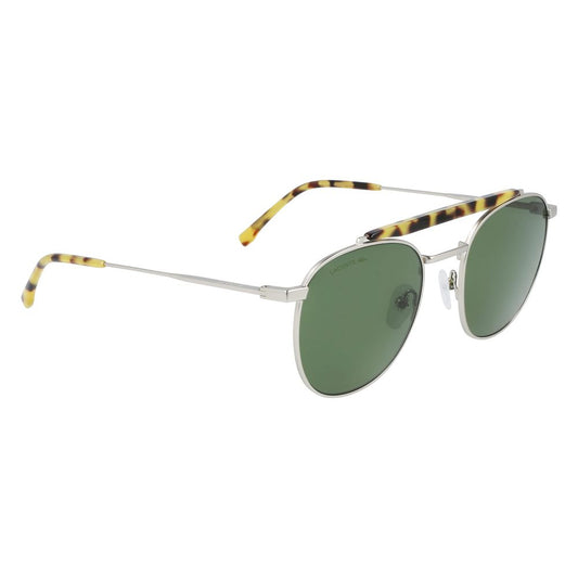Lacoste Silver Metal Sunglasses $248.00 Lacoste Luzworld