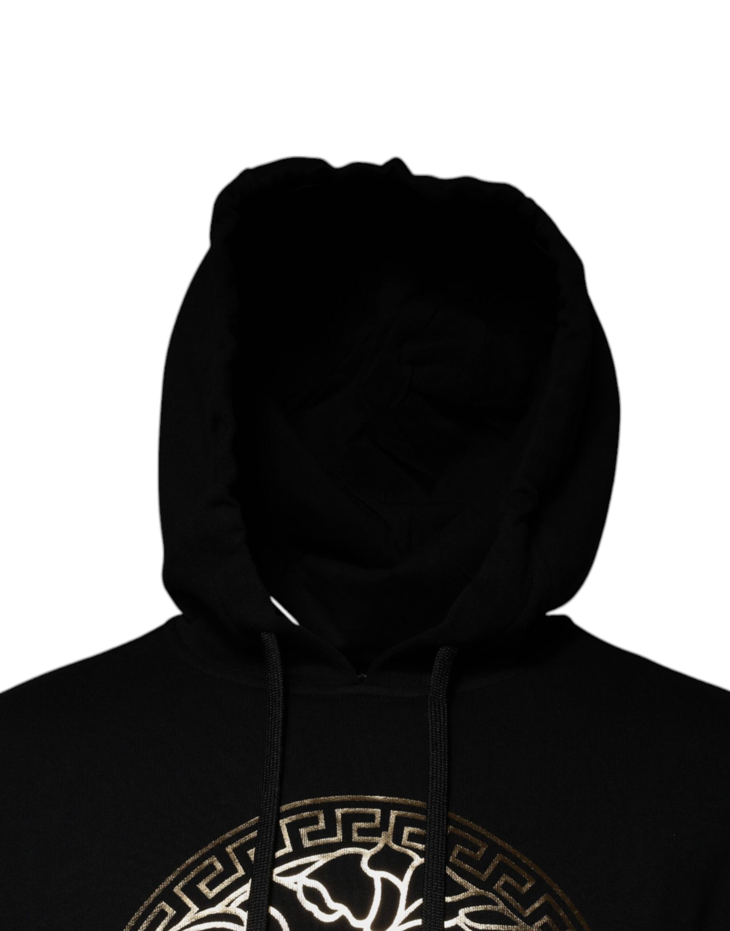 Versace Black Medusa Cotton Hoodie Pullover Sweatshirt Sweater $1397.00 Versace Luzworld