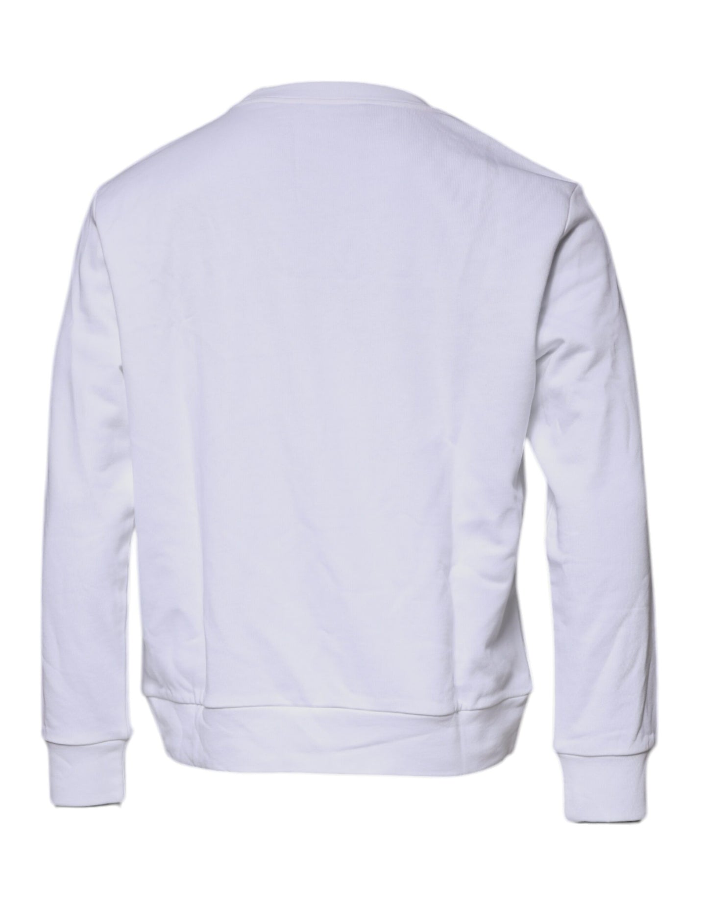 Versace White Medusa Embroidery Crew Neck Pullover Sweater $1027.00 Versace Luzworld