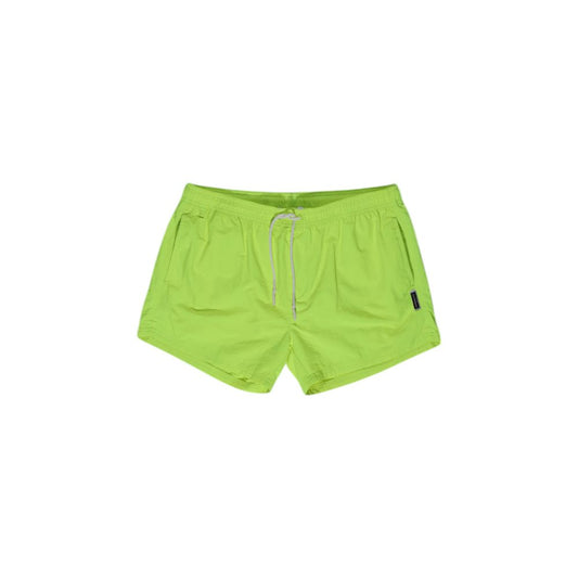 Hamaki-Ho Yellow Polyester Swim Short $115.00 Hamaki-Ho Luzworld