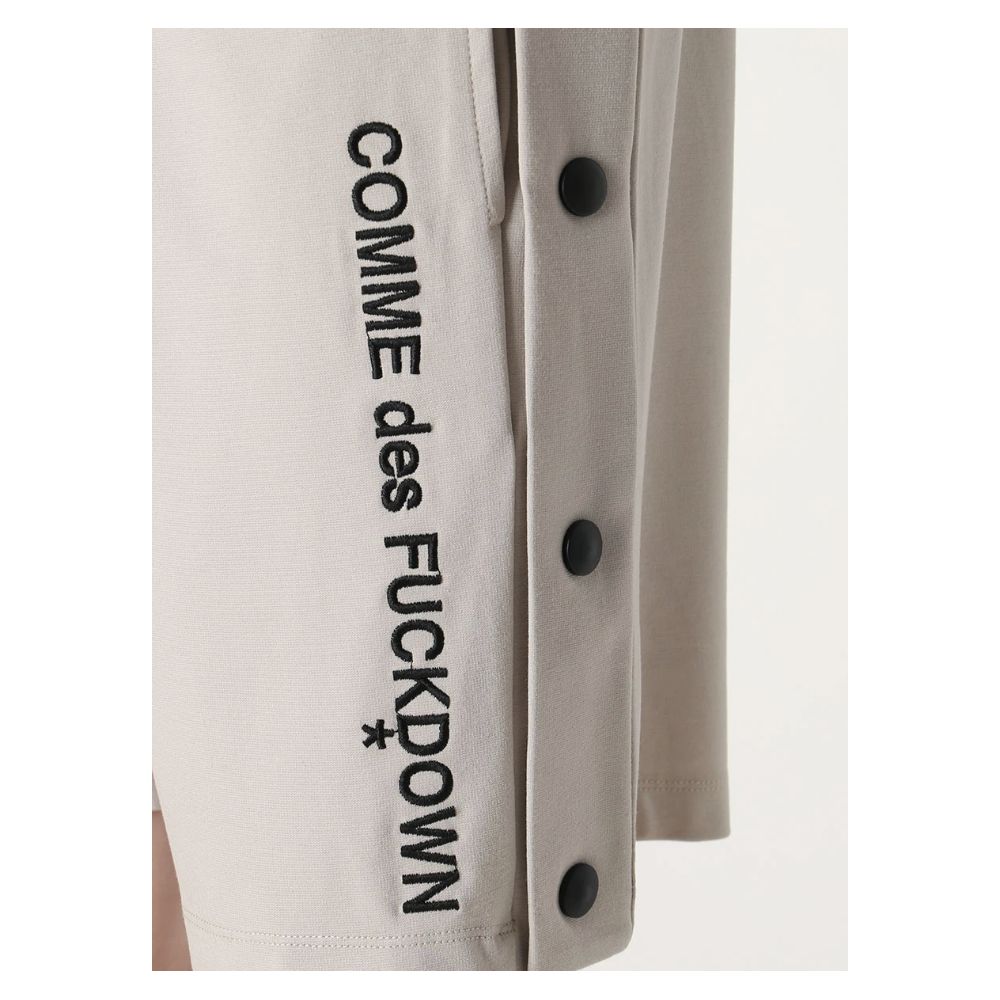 Comme Des Fuckdown Beige Viscose Short $189.00 Comme Des Fuckdown Luzworld