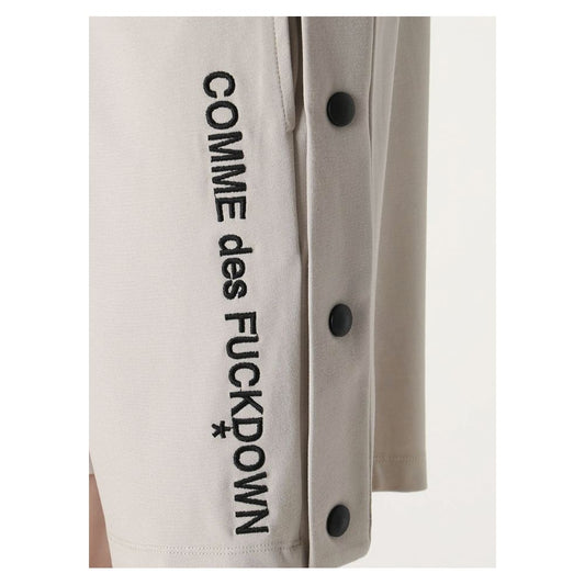 Comme Des Fuckdown Beige Viscose Short $189.00 Comme Des Fuckdown Luzworld