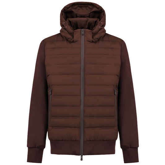 People Of Shibuya Brown Polyester Men Jacket $739.00 People Of Shibuya Luzworld
