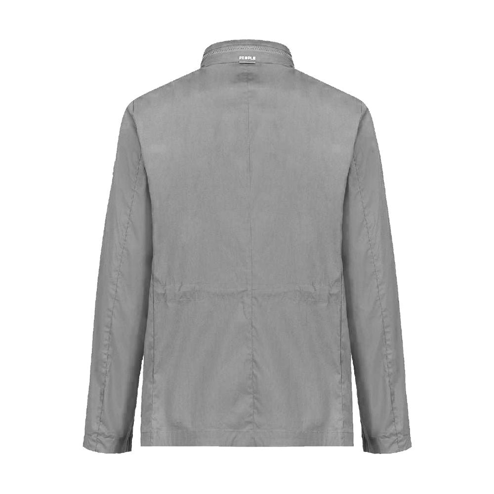 People Of Shibuya Gray Cotton Men Jacket $726.00 People Of Shibuya Luzworld