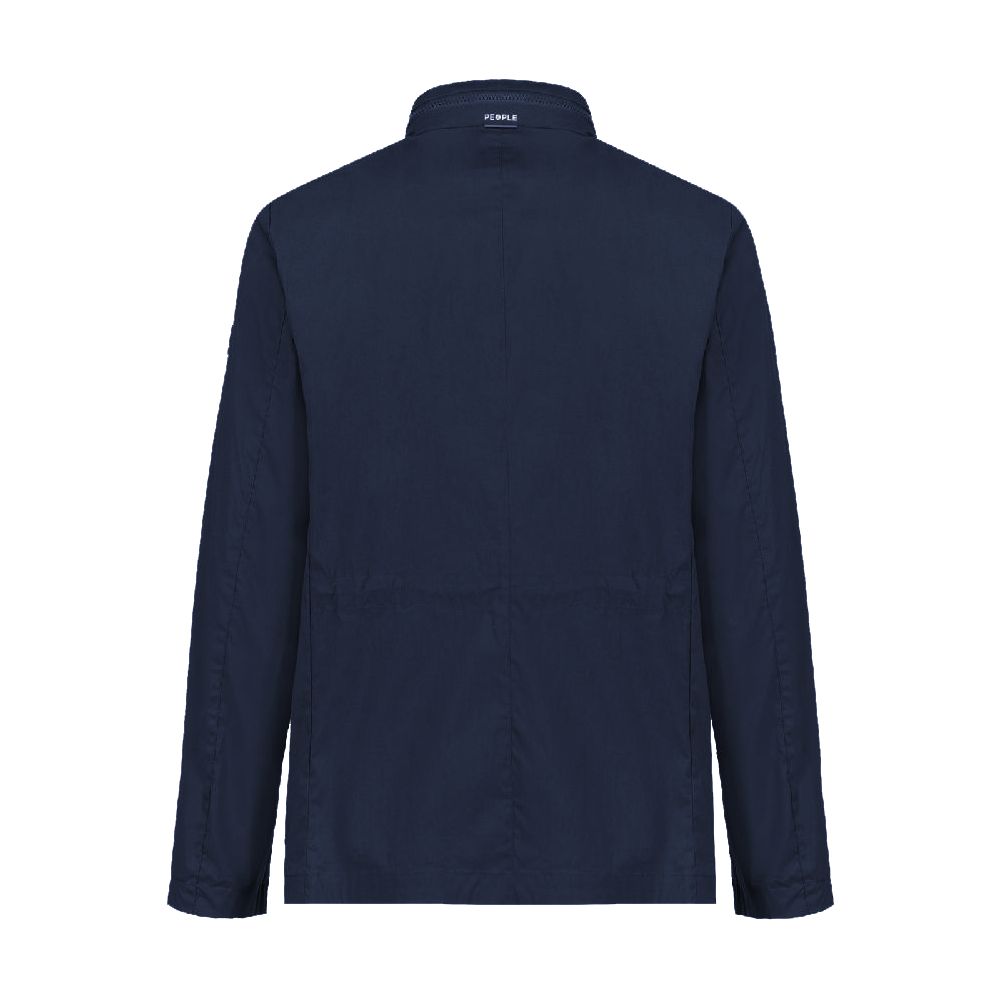 People Of Shibuya Blue Cotton Men's Jacket $726.00 People Of Shibuya Luzworld