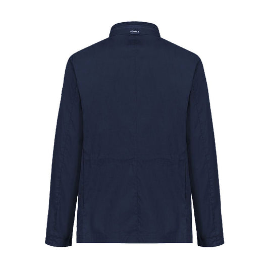 People Of Shibuya Blue Cotton Men's Jacket $726.00 People Of Shibuya Luzworld