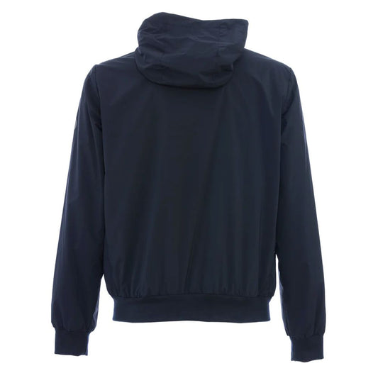 People Of Shibuya Blue Polyester Men Jacket $506.00 People Of Shibuya Luzworld