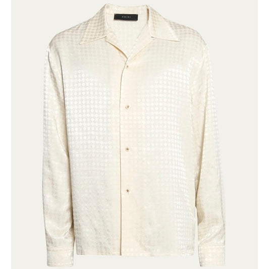 Amiri White Viscose Shirt $1694.00 Amiri Luzworld