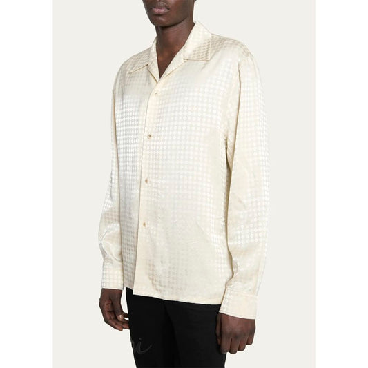 Amiri White Viscose Shirt $1694.00 Amiri Luzworld