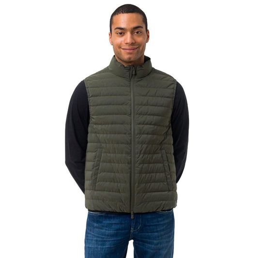People Of Shibuya Green Polyester Men Vest $572.00 People Of Shibuya Luzworld