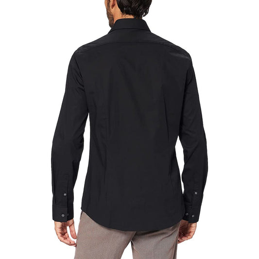 Calvin Klein Black Cotton Shirt $187.00 Calvin Klein Luzworld