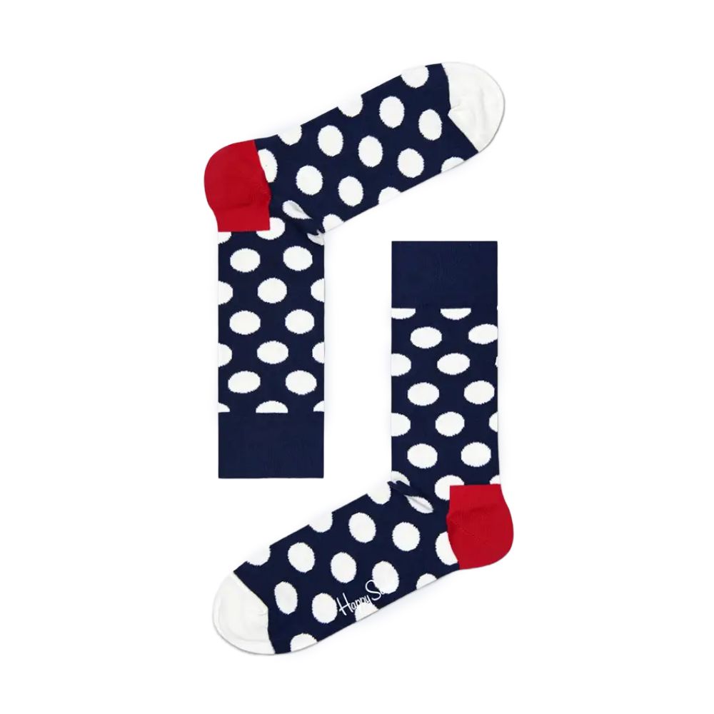 Happy Socks Blue Cotton Sock $135.00 Happy Socks Luzworld