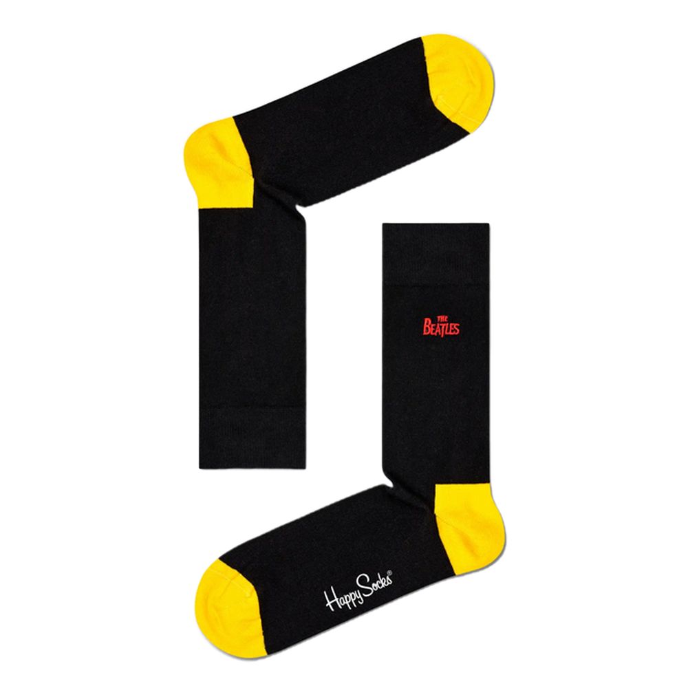Happy Socks Black Cotton Sock $95.00 Happy Socks Luzworld