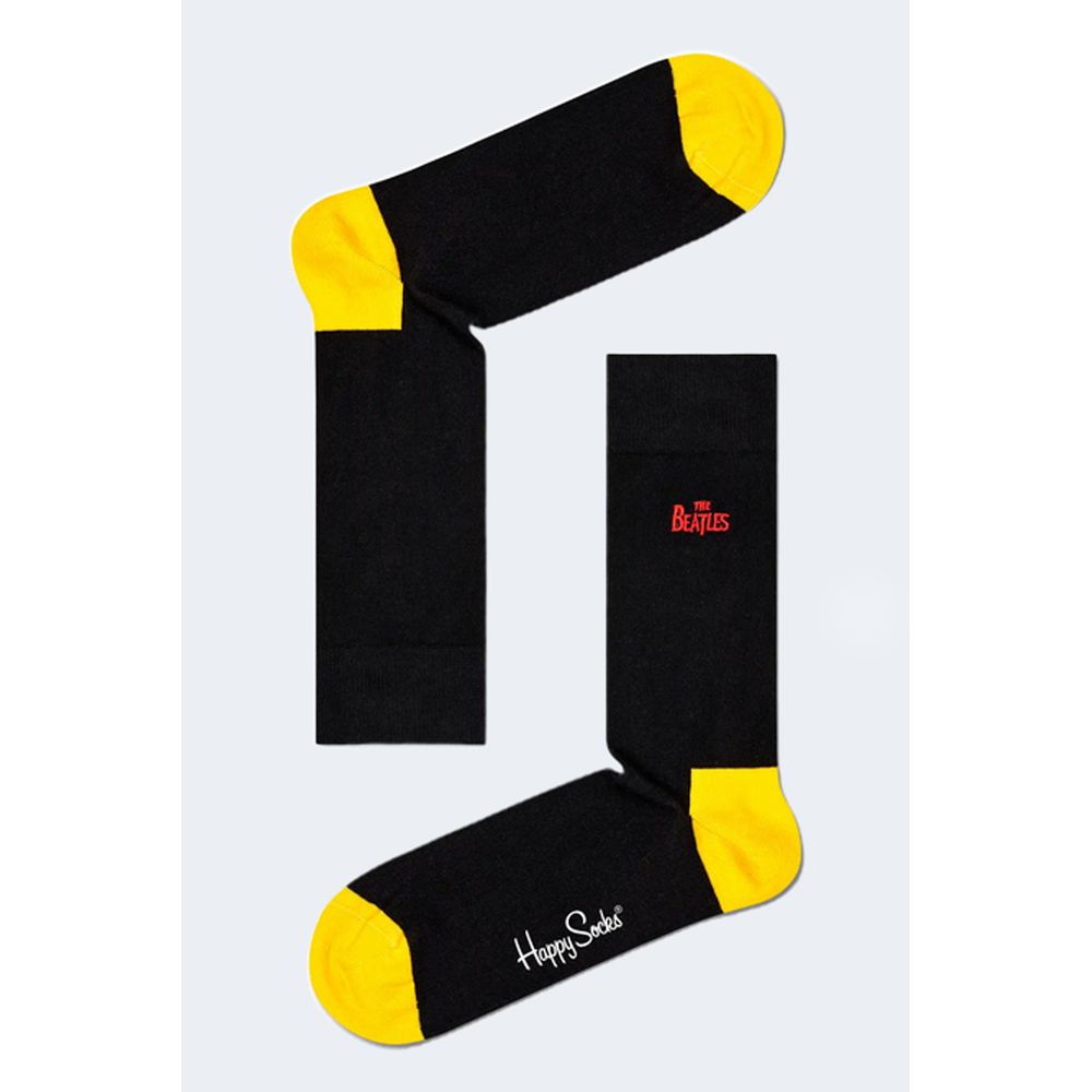 Happy Socks Black Cotton Sock $95.00 Happy Socks Luzworld