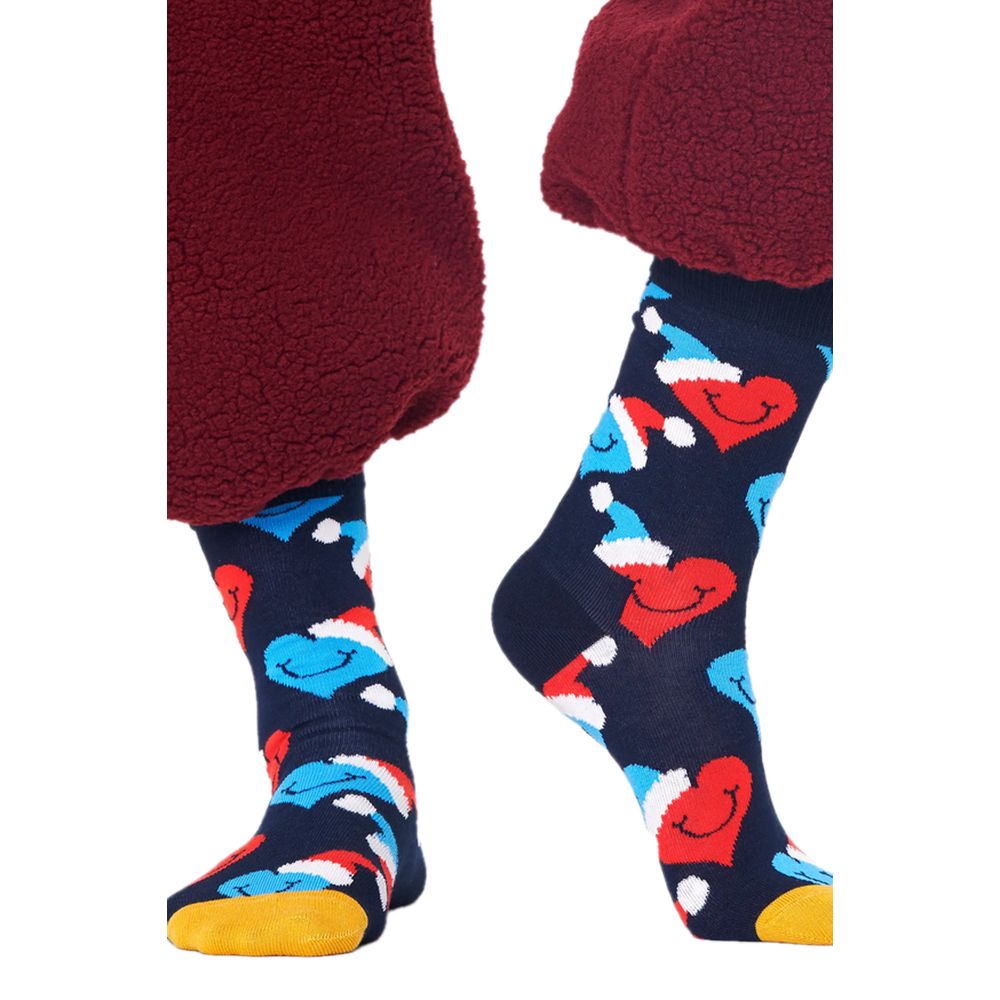 Happy Socks Black Cotton Sock $94.00 Happy Socks Luzworld