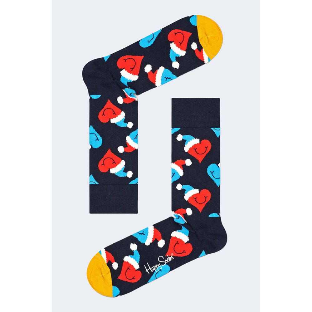 Happy Socks Black Cotton Sock $94.00 Happy Socks Luzworld