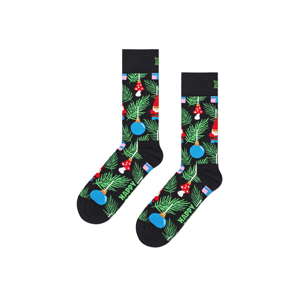 Happy Socks Black Cotton Sock $94.00 Happy Socks Luzworld