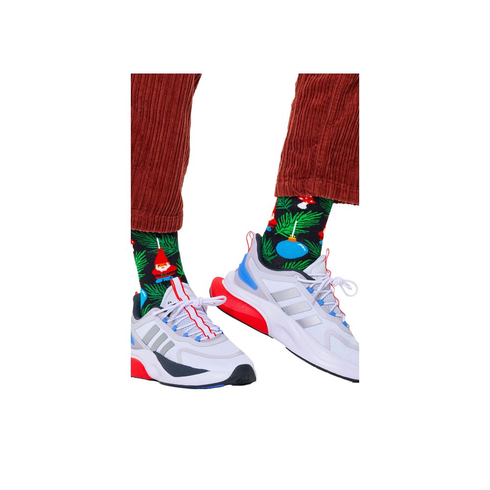 Happy Socks Black Cotton Sock $94.00 Happy Socks Luzworld