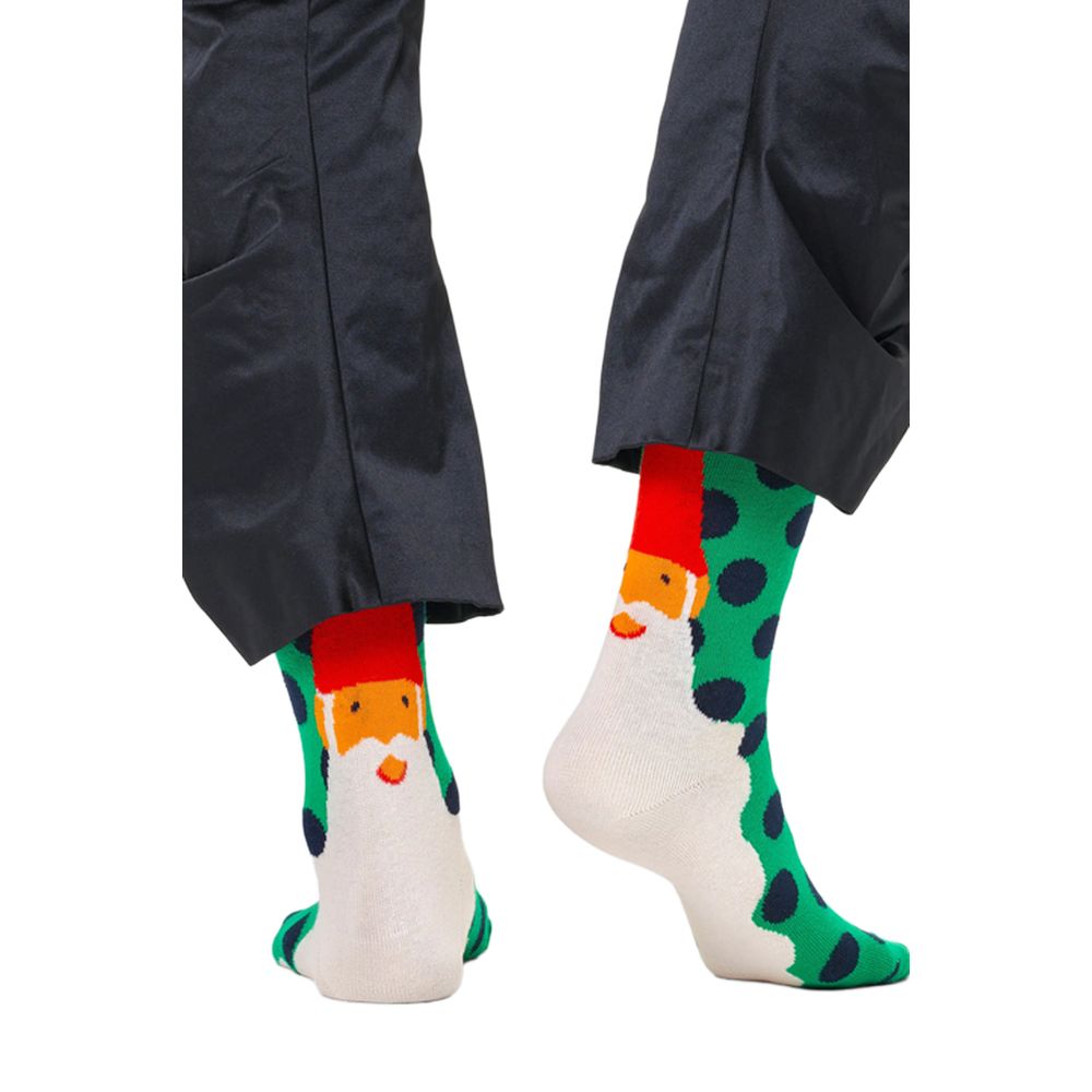 Happy Socks Green Cotton Sock $94.00 Happy Socks Luzworld