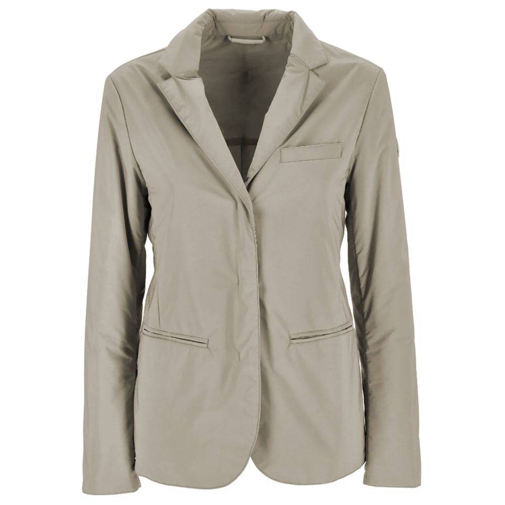 People Of Shibuya Beige Polyester Jackets & Coat $612.00 People Of Shibuya Luzworld