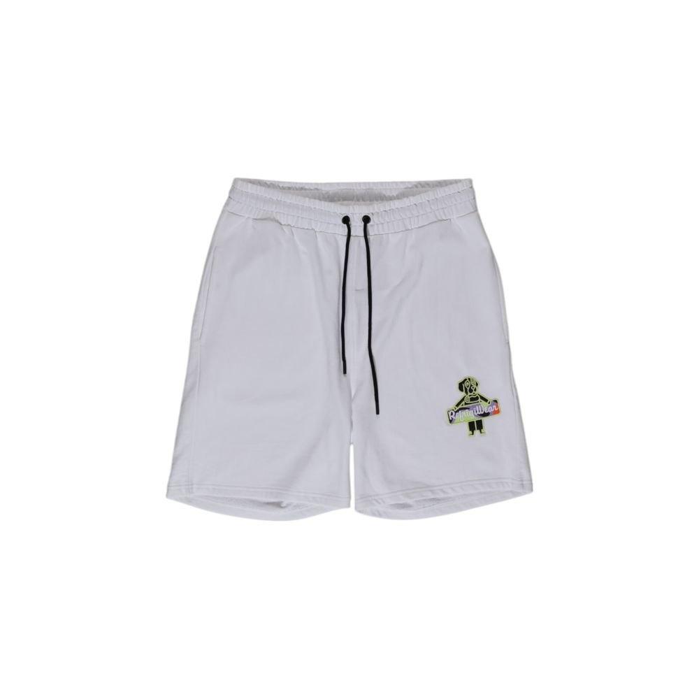 Refrigiwear White Cotton Bermuda $197.00 Refrigiwear Luzworld