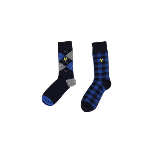 Lyle & Scott Blue Cotton Boxer $122.00 Lyle & Scott Luzworld