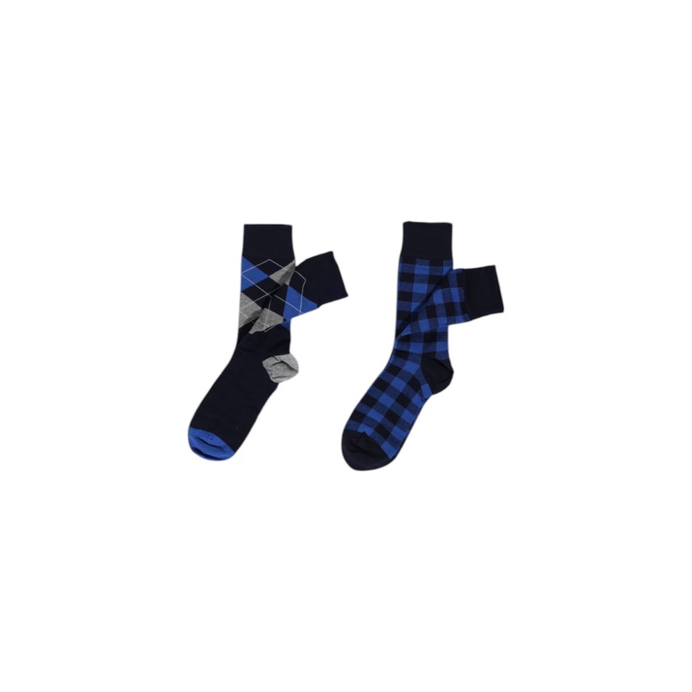 Lyle & Scott Blue Cotton Boxer $122.00 Lyle & Scott Luzworld
