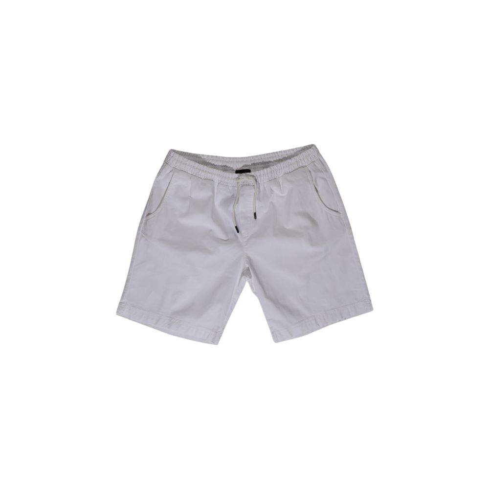 Refrigiwear White Cotton Bermuda $197.00 Refrigiwear Luzworld