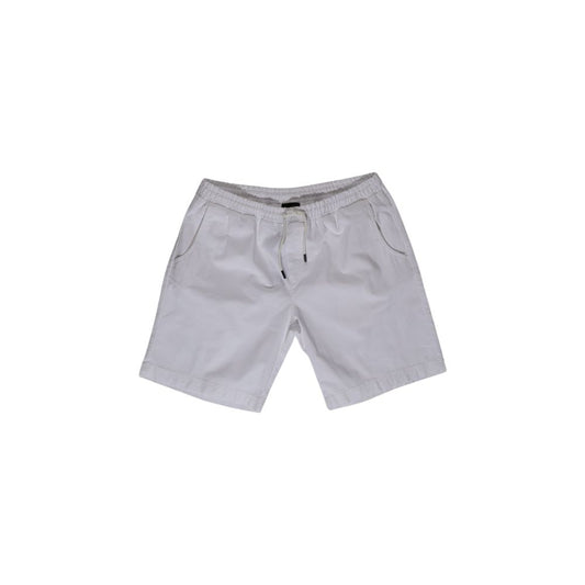Refrigiwear White Cotton Bermuda $197.00 Refrigiwear Luzworld