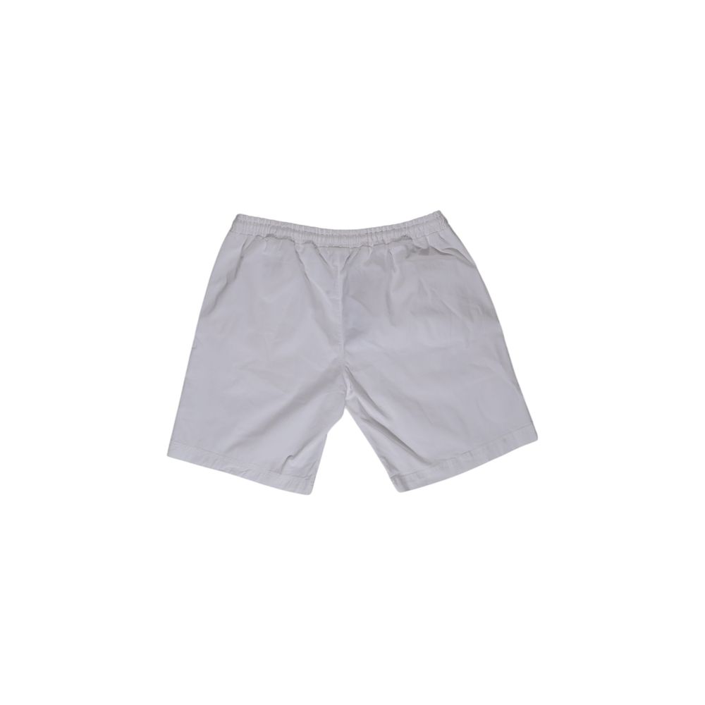 Refrigiwear White Cotton Bermuda $197.00 Refrigiwear Luzworld
