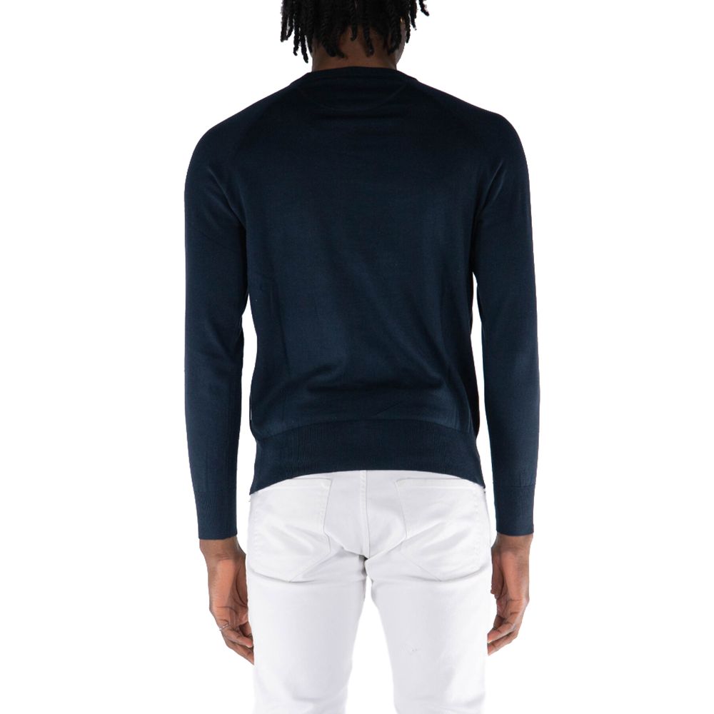 People Of Shibuya Blue Cotton Sweater $271.00 People Of Shibuya Luzworld