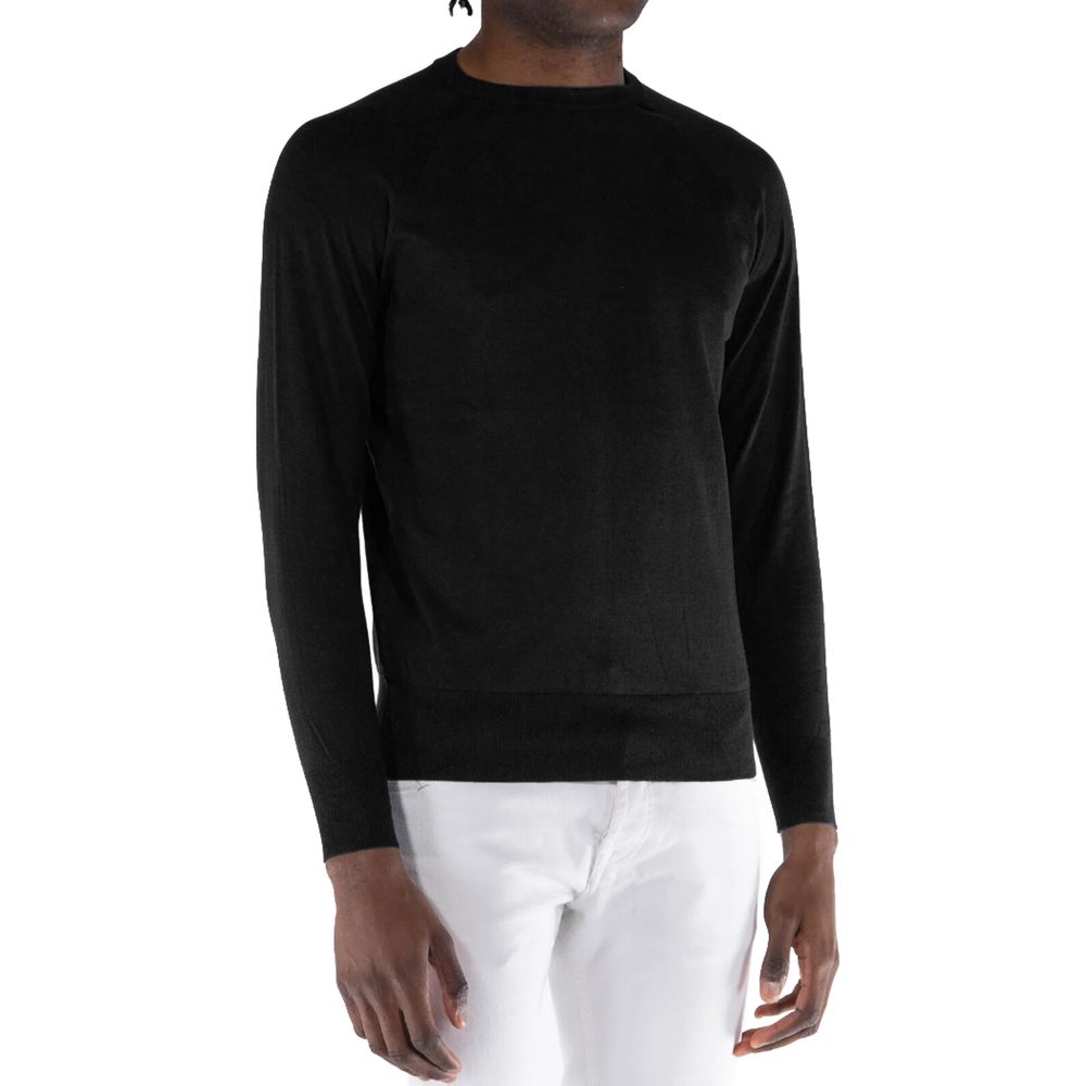People Of Shibuya Black Cotton Sweater $271.00 People Of Shibuya Luzworld
