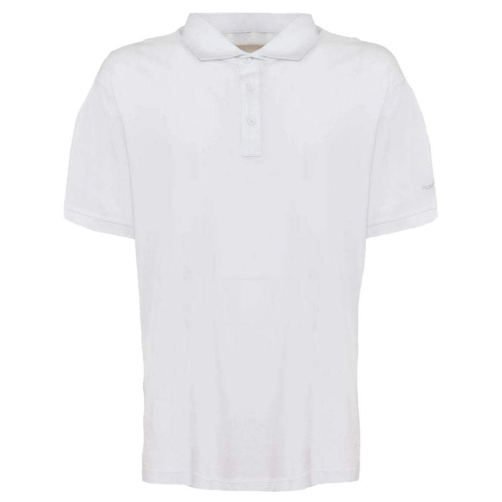 People Of Shibuya White Cotton Polo Shirt $210.00 People Of Shibuya Luzworld