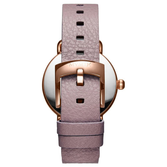 MVMT Purple Leather Watch $244.00 MVMT Luzworld