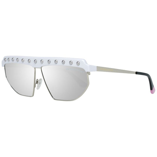 Victoria's Secret White Metal Sunglasses $181.00 Victoria's Secret Luzworld