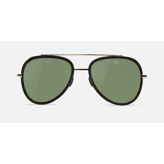 Vuarnet Black Stainless Steel Sunglasses $559.00 Vuarnet Luzworld