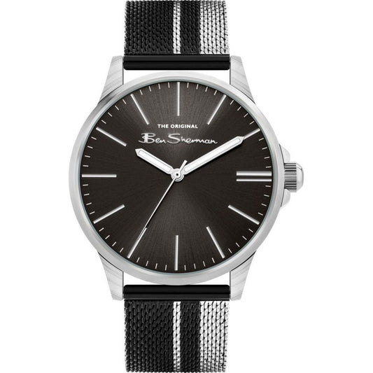 Ben Sherman Black Stainless Steel Watch $167.00 Ben Sherman Luzworld
