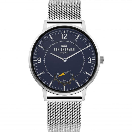 Ben Sherman Silver Stainless Steel Watch $185.00 Ben Sherman Luzworld