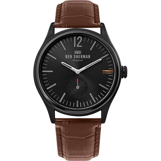 Ben Sherman Brown Leather Watch $178.00 Ben Sherman Luzworld