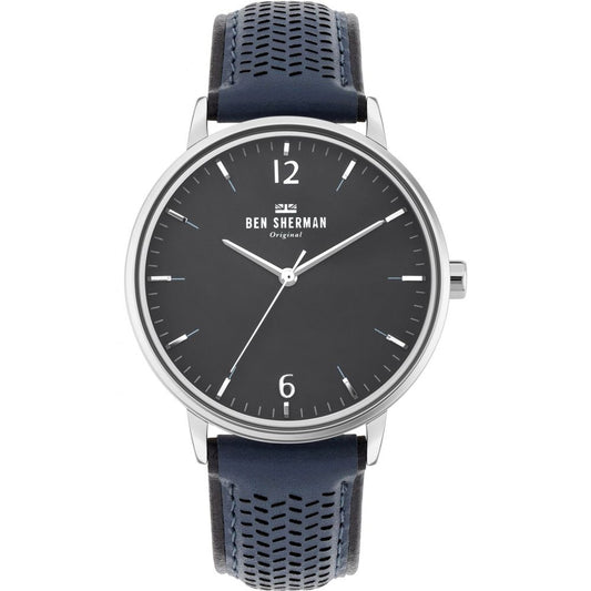 Ben Sherman Blue Leather Watch $162.00 Ben Sherman Luzworld