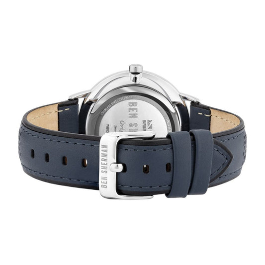 Ben Sherman Blue Leather Watch $162.00 Ben Sherman Luzworld