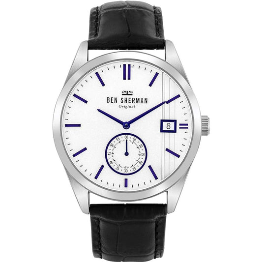 Ben Sherman Black Leather Watch $185.00 Ben Sherman Luzworld