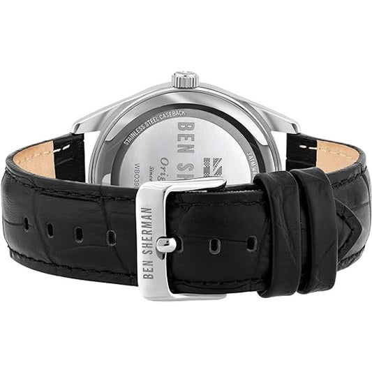 Ben Sherman Black Leather Watch $185.00 Ben Sherman Luzworld